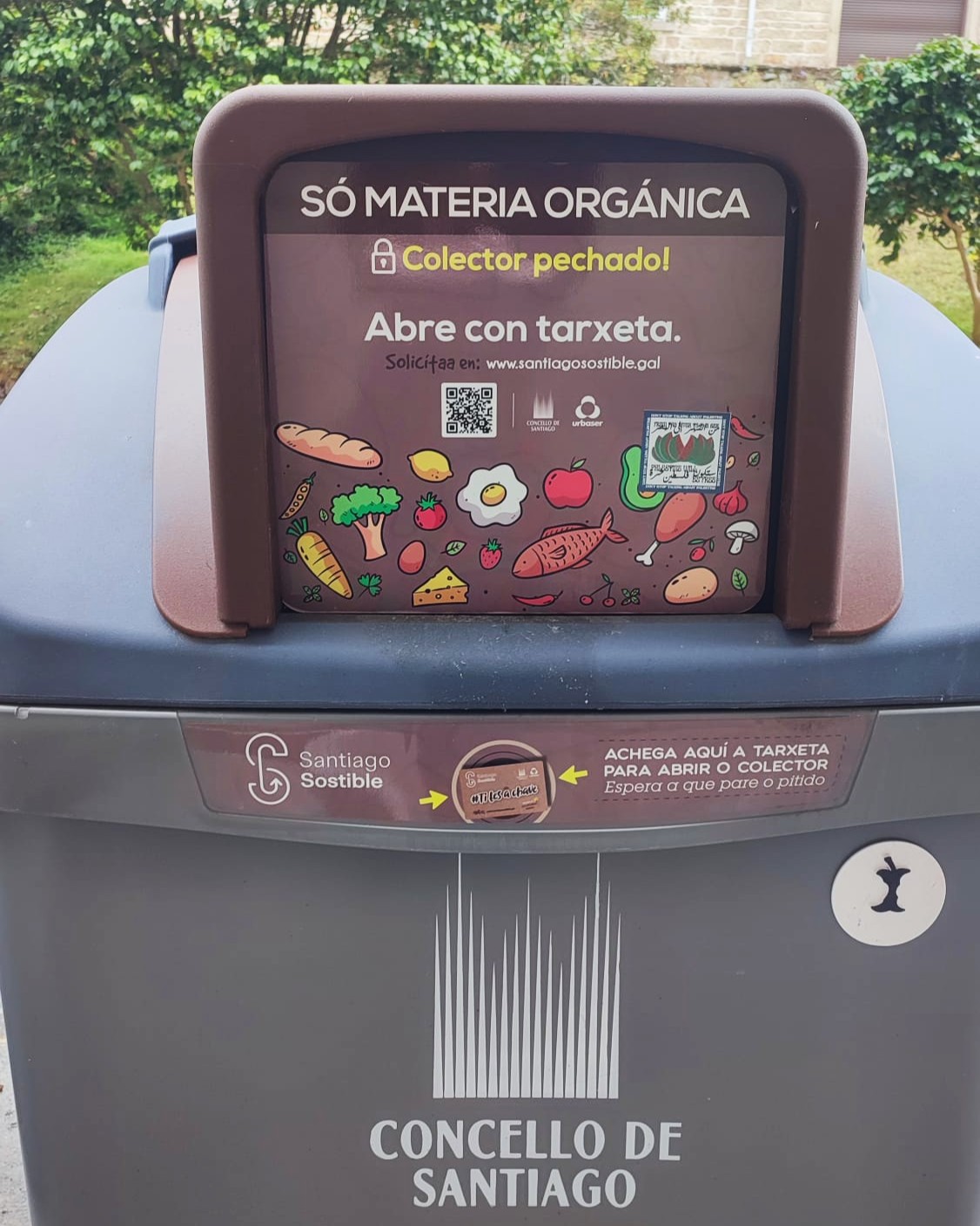 Que desbotar e que non no colector marrón